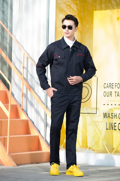 纯棉春秋款工作服