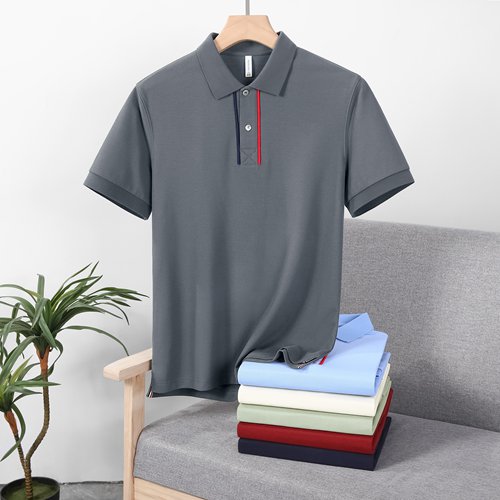 翻领polo衫